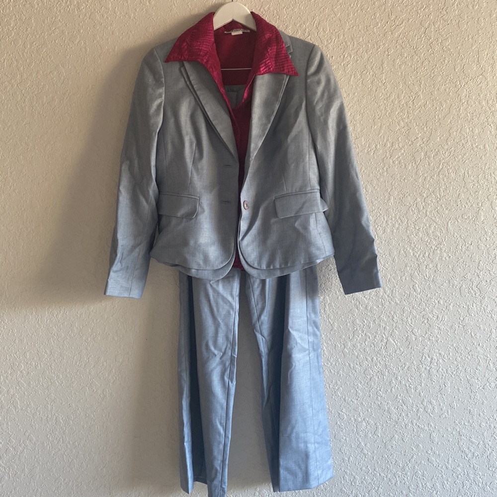 Nine West Women’s Suit - Grey - Size 10